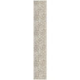 thumbnail image 7 of GLATTICE Runner Rug for Hallway 2x12 Non Slips Rug Runner Super Soft Kitchen Runner Rug Printed Faux Wool Floral Thin Rugs for Entryway Laundry Room Bedroom, Taupe Beige with Ivory Hues, 7 of 7