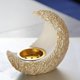 thumbnail image 5 of Incensario misterioso con forma de luna en forma de cono, decoración religiosa para incienso. blanco, 5 of 9