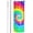 Colorful Tie Dye, variant on Bees Pattern 20 oz Tumbler Stainless Steel Vacuum Insulation Travel Mug Proof Lid Water Coffee Cup Straw and Brush Included for Home Office School - Works Great for Ice Drink Hot Beverage