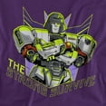 thumbnail image 3 of TRANSFORMERS ONE Megatron Logo Kids T Shirt for Youth Boys and Girls, Purple, Medium, 3 of 5