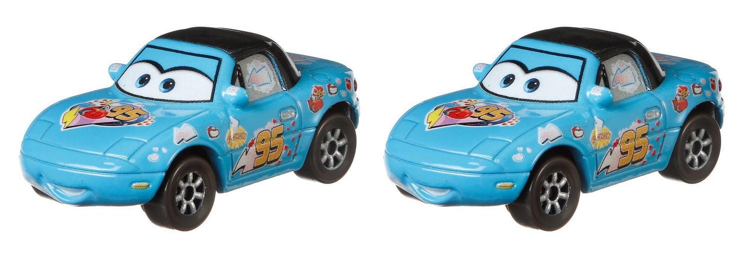 Disney Pixar Cars Dinoco Mia and Dinoco Tia 2-Pack véhicule à l'échelle 1:55
