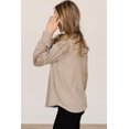 thumbnail image 4 of Women's Flaxen Sequin Patched Long Sleeve Top, 4 of 5