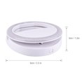 thumbnail image 4 of Luz anular LED para selfies con baterías AAA, ideal para transmisiones en vivo y retoques de belleza, temperatura de color 5600K, material plástico, ligero y portátil., 4 of 6