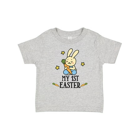 

Inktastic My 1st Easter Boy Bunny Rabbit Gift Baby Boy T-Shirt