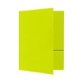 thumbnail image 2 of LUXPaper 9 x 12 Presentation Folder, Wasabi Green, 25/Pack, 2 of 4