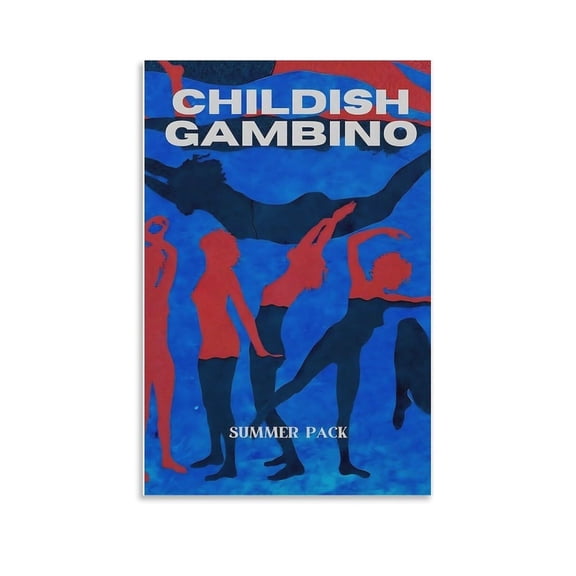 Childish Gambino Summer Pack Canvas Poster Bedroom Decoration Landscape Office Valentine's Birthday Gift