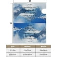 thumbnail image 5 of As The Scripture Hath Said Mailbox Cover Snow Mountain Psalm Phase Magnetic Mailbox Covers Standard Size 18x21 Inch Bible Quotes Decors Post Letter Box Cover Outdoor Home Courtyard Decor, 5 of 6