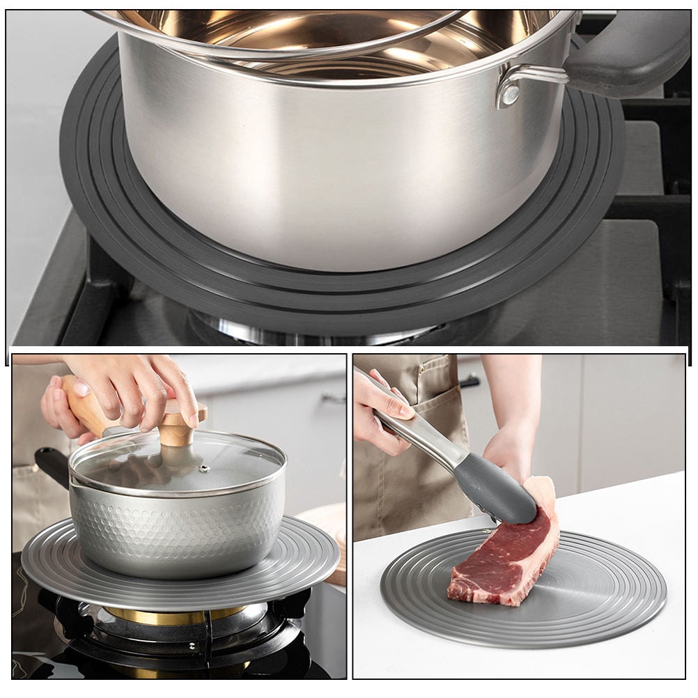 Worgeous Aluminum Heat Diffuser for Gas Stove Burners, Easy to Clean and Store, 0.8 x 11.8 Inches, Essential Kitchen Accessory