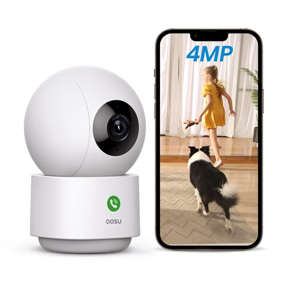 Camara Seguridad Aosu C2P2BH11 Interior 4mp 360 Wifi