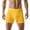 Yellow, variant on DGMIOCS Men's Elastic Waistband Boxer Briefs Comfort Fit Daily Underwear Yellow XL