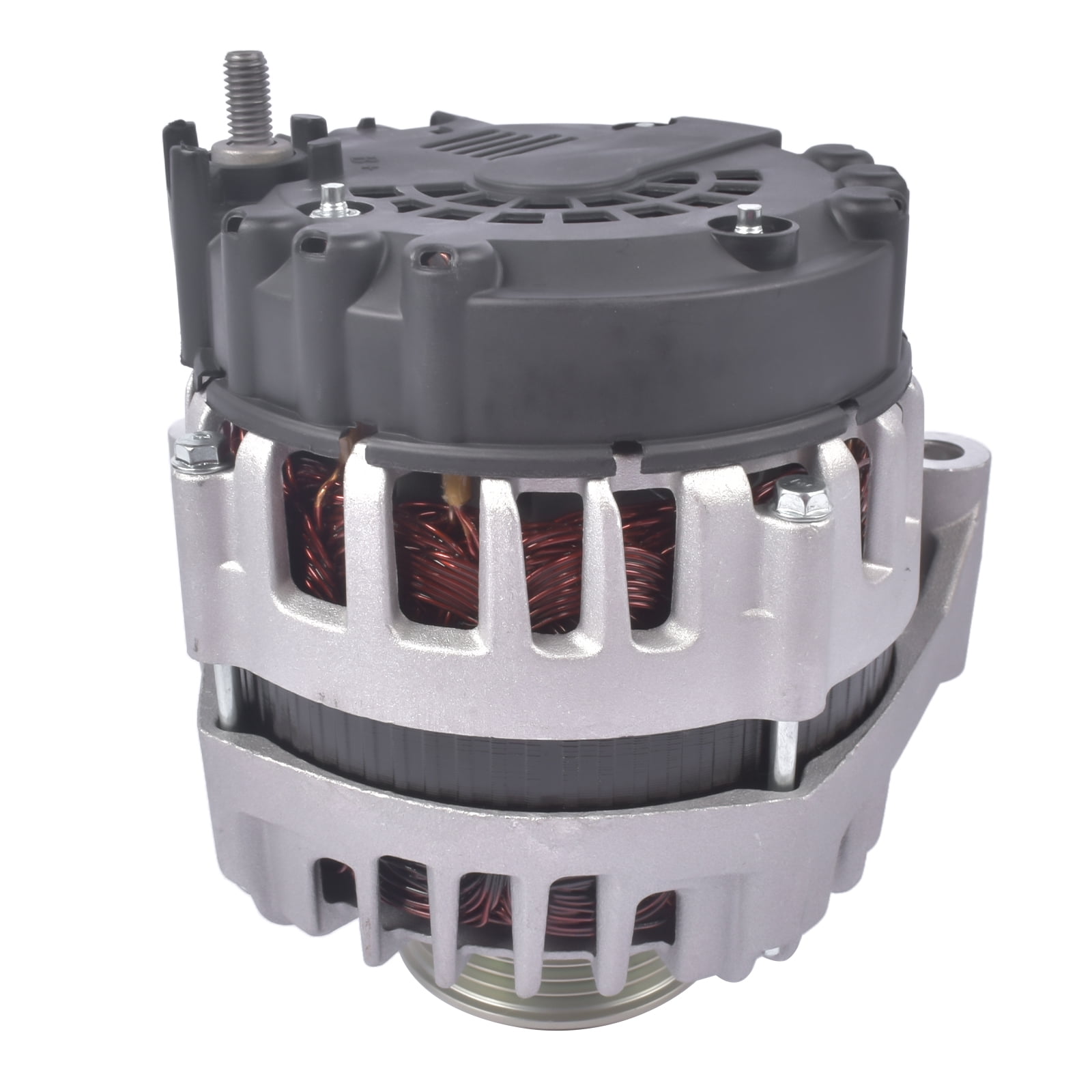 NEWZQ 12V 150A Alternator Fits Select: 2010-2015 Chevrolet Camaro Convertible Coupe 6.2L V8 1Pc
