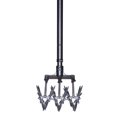 thumbnail image 2 of Yard Butler 32 to 52 Inch Adjustable Steel Garden Handheld Tiller and Cultivator, 2 of 7