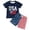Navy475, variant on ANINEO Outfit Sets Boys Fashionable Casual Independence Day O-Neck Short Sleeve T-Shirts Shorts Set Comfort Child Clothes Sets
