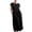 Black, variant on Frostluinai plus size dress for women Women's Summer Maxi Dress Cotton and Linen Dresses Sleeveless Crew Neck Casual Loose Long Beach Retro Dresses with Pockets
