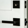 thumbnail image 5 of Viaggio Qadlus_Combo_238_Lh Quadrato Left Handed Solid Brass Single Cylinder Keyed Entry, 5 of 7