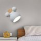 thumbnail image 1 of Lámpara de pared nórdica, aplique de aluminio de Mickey para niños, luces de dormitorio, accesorios de iluminación de pared interior modernos, luminaria creativa E27, 1 of 5