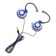 thumbnail image 3 of 3.5mm Headset Clip On Ear Headphones EarHook Earphone Stereo Headphones For Mp3 Player Computer (Black), 3 of 4