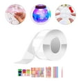 thumbnail image 4 of simhoa Clear Color Tape High Sticky Waterproof Removable Heavy Duty with Straws Reusable Bubble Blowing Educational Toy for DIY Craft Handmade Ball 45pcs, 4 of 6