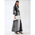 thumbnail image 2 of Printed A-Form Maxi Dress with Belt, 2 of 4