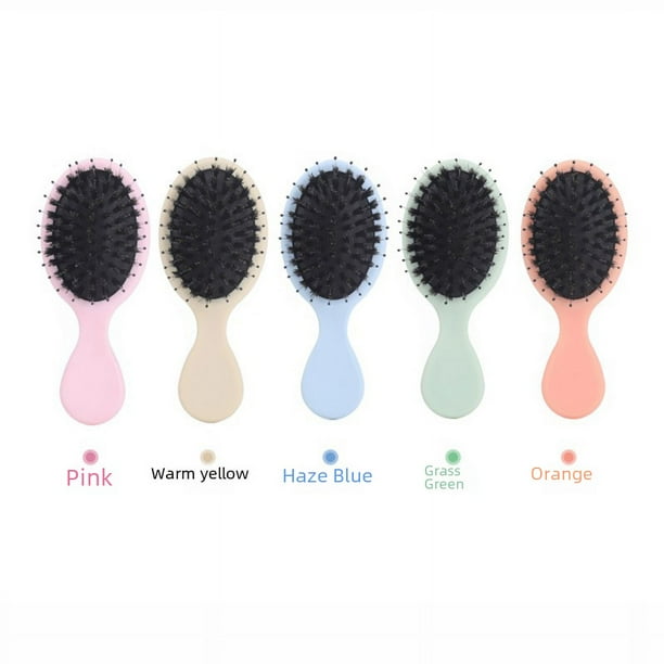 Peine especial con cojín de aire ovalado y mini melena de cerdo