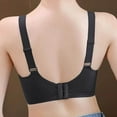 thumbnail image 4 of Full Coverage Wireless Bra for Women Plus Size Mesh Stripe Bra No Underwire Soft Supportive Comfort Bralette, 4 of 4