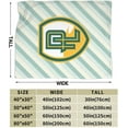 thumbnail image 3 of Point Loma Nazarene University Fleece Blanket, Very Soft Microfiber Flannel Blanket for Couch Warm and Cozy for All Seasons, 3 of 6