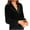 ZA-Black-vestidos de otoño para mujer, variant on Long Sleeve Velvet Shirts for Women Elegant Button Down Dress Shirt Soft Velour Work Blouse Dressy Notch Collar Shirt Tops Classic Fit Solid Blouses