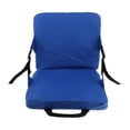 thumbnail image 1 of DEBGFS Coussin de Siège de Stade Portable avec Dossiers, Coussin Pliant pour Gradins, Rouge, Bleu, 1 of 11