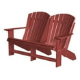 thumbnail image 4 of Heritage Recycled Plastic Double Adirondack Bench, 4 of 21
