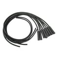 thumbnail image 2 of Juego de cables de encendido de bujía de 8,5 mm y 180°, cables de bujía con tapa a prueba de polvo, repuesto para modelos Chevy de 8 cilindros, color negro, 2 of 12