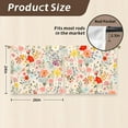 thumbnail image 2 of Kitchen Curtains (2 Pcs) Over Sink for Bathroom Window Cafe Basement Cortinas para Cocina Farmhouse Short Mini Curtain Flower Bee Summer Daisy Elegant Country Rustic Modern Cute - 27.5×36", 2 of 6