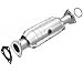 thumbnail image 3 of MagnaFlow Direct-Fit Catalytic Converter HM Grade Federal/EPA Compliant 27403 - Stainless Steel 2in Main Piping, 17in Overall Length, Midbed O2 Sensor - HM Replacement, 3 of 4