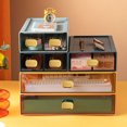 thumbnail image 3 of Goriertaly 1/2/3 Stackable Desktop Organizer Sturdy And Reliable Storage For Clutter-Free Desk 8016orange 1 Pc, 3 of 6