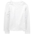 thumbnail image 1 of Camiseta The Children's Place para niñas de manga larga blanca, paquete de 2, 1 of 3