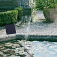 thumbnail image 2 of HEALEEP 1 Set Mini Solar Fountain Black Fountain Spray for Garden Outdoors, 2 of 4
