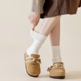 thumbnail image 3 of Sookeceks 6 Pairs Wool Crew Socks for Women, Casual with Warm Acrylic Self-heating Socks for Girls and Ladies Socks Size 5-9, 3 of 8