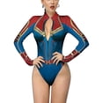 thumbnail image 2 of Mujer Spiderman esqueleto hueso marco leotardo body Halloween fiesta vestido elegante disfraz Cosplay, 2 of 4