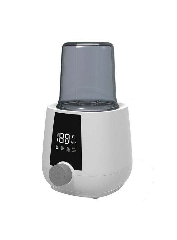 Besrey 4-in-1 Baby Bottle Warmer, Portable Milk Warmer with Temperature Control