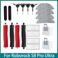 thumbnail image 2 of For Roborock S8 Pro Ultra Robot Vacuum Spare Parts Main Side Brushes Mop Cloths HEPA Filters Dust Bags Accessories, 2 of 5