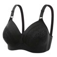 thumbnail image 1 of DPTALR Woman Color Comfortable Hollow Out Perspective Bra Underwear No Rims, 1 of 2