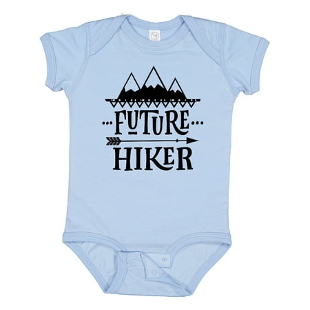 

Inktastic Future Hiker Kids Hiking Gift Baby Boy or Baby Girl Bodysuit