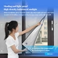thumbnail image 4 of Reflective Window Insulation Film - Thermal Aluminum Foil Sun Shade with Suction Cups | Anti-UV Heat Control Privacy Film for Home, RV & Office Windows, 4 of 5
