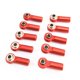 thumbnail image 1 of 10 piezas de metal M2.5 enlace barra de acoplamiento rótula para Wltoys A959, rojo Afortunado Sencillez, 1 of 5