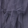 thumbnail image 4 of Lady ‘s Sexy Solid Color Mesh Irregular Elastic Tulle Bubble Skirt, 4 of 7