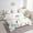 Multicolor, variant on Rainbow Unicorn Bedding Set Twin Size Unicorn Bed in a Bag 7 Pcs Princess Prince Themed Comforter Set with Sheets Rainbow Unicorn Print Bed Set Rustic Floral Romantic Style Sheet Set