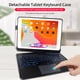 thumbnail image 2 of Teclado con carcasa protectora Estuche para teclado de tableta giratorio desmontable de 360 ° Efecto de retroiluminación colorido Compatible con iPad 10.2 (2019/2020) / iPad Air3 / iPad Pro 10.5 Maboto Teclado con carcasa protectora, 2 of 5