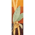 thumbnail image 2 of Paul Brent 11x24 Gallery Wrapped Canvas Wall Art Titled - Bali Leaves I, 2 of 4