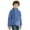 Blue, variant on Girls Boys Fleece Jacket Teen Plain Polar Fleece Zipper Jacket Coat Toddler Kids Fall Winter Warm Outerwear with Pockets