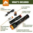 Ozark Trail 750 Lumens LED Hybrid Power Flashlight(4 AA Alkaline and