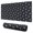 Black Cartoon Unicorn-1, variant on Long Mouse Pads for Desk,Black Cartoon Unicorn Moon Star Pattern Desk Mats on Top Of Desks, Desk Mouse Pad Extra Large with 3mm Non-Slip Base and Stitched Edge for Gaming,Office,Work,Home 31.5"x11.8"